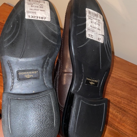 Dockers reliant loafers wide brown leather - Picture 7 of 9